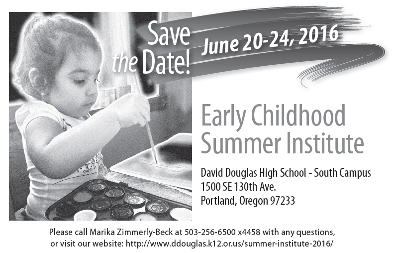 Early Childhood Summer Institute